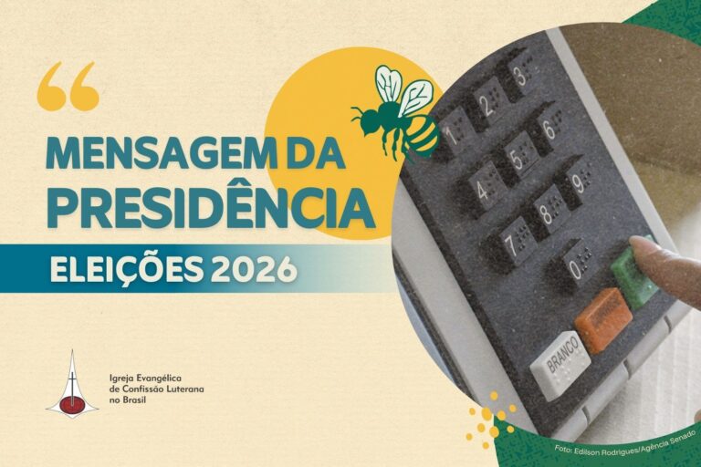 Mensagem da presidência - setembro 2026 - eleições